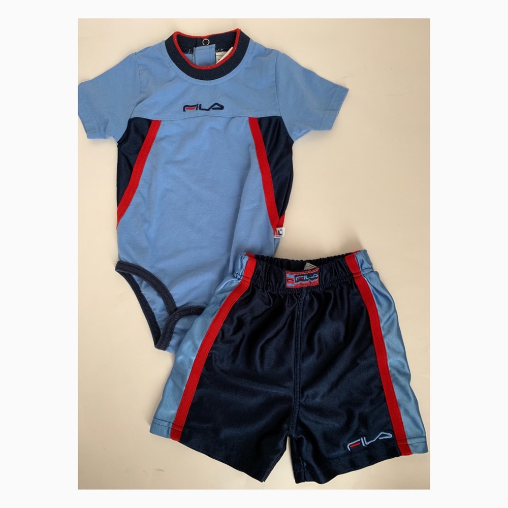 🍭3 FOR 10 Used Fila Boys 2-Piece Set - 18M